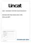 Preview: User, Installation And Servicing Instructions