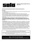 Preview: Operator's Manual & Spare Parts List