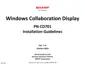 Preview: Installation Guidelines