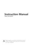 Preview: Instruction Manual