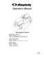 Preview: Operator's Manual