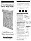 Preview: Installation And Care Instructions