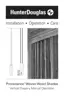 Preview: Installation Operation Care
