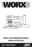 Preview: Safety And Operating Manual