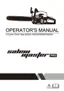 Preview: Operator's Manual