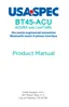 Preview: Product Manual