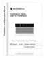 Preview: Installation And Operation Manual