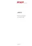 Preview: Supplement To The Instruction Manual