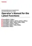 Preview: Operator's Manual