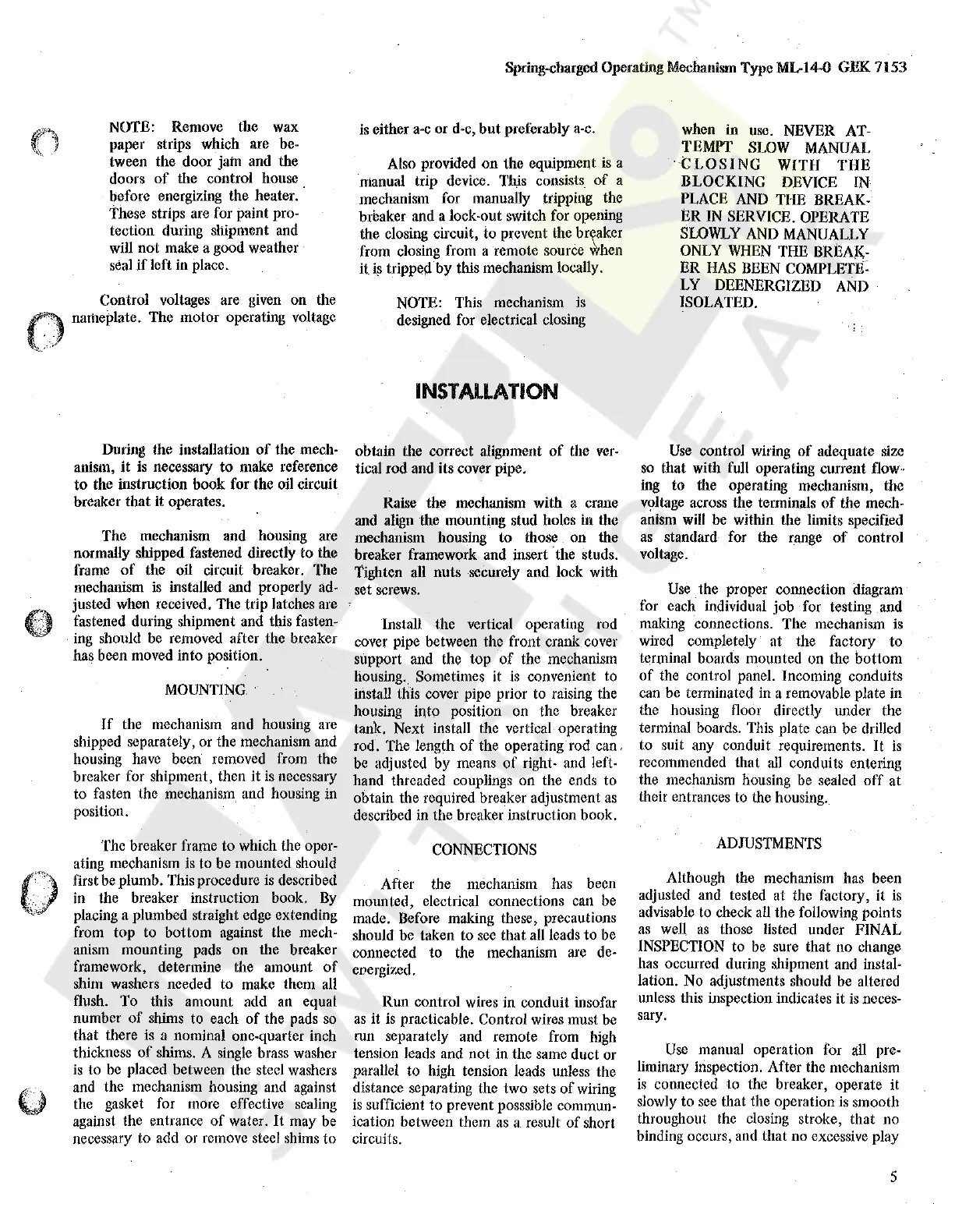 Page #5 background image