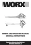 Preview: Safety And Operating Manual
