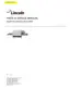Preview: Service & Parts Manual