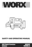 Preview: Safety And Operating Manual