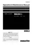 Preview: Operation & Maintenance Manual