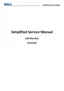Preview: Simplified Service Manual