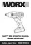 Preview: Safety And Operating Manual