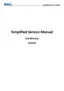 Preview: Simplified Service Manual