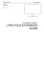 Preview: Lifecycle Extension Guide