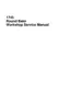 Preview: Workshop Service Manual
