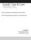 Preview: Use & Care / Installation Manual