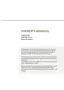 Preview: Owner's Manual