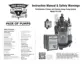 Preview: Instruction Manual & Safety Warnings