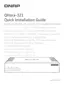 Preview: Quick Installation Guide