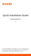 Preview: Quick Installation Guide