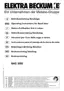 Preview: Operating Instructions
