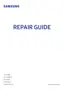 Preview: Repair Guide