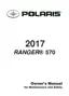 Preview: Owner's Manual For Maintenance And Safety