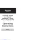 Preview: Operating Instructions