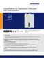 Preview: Installation & Operation Manual