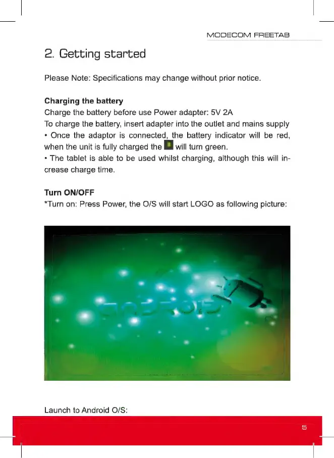 Page #5 background image