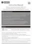 Preview: Instruction Manual