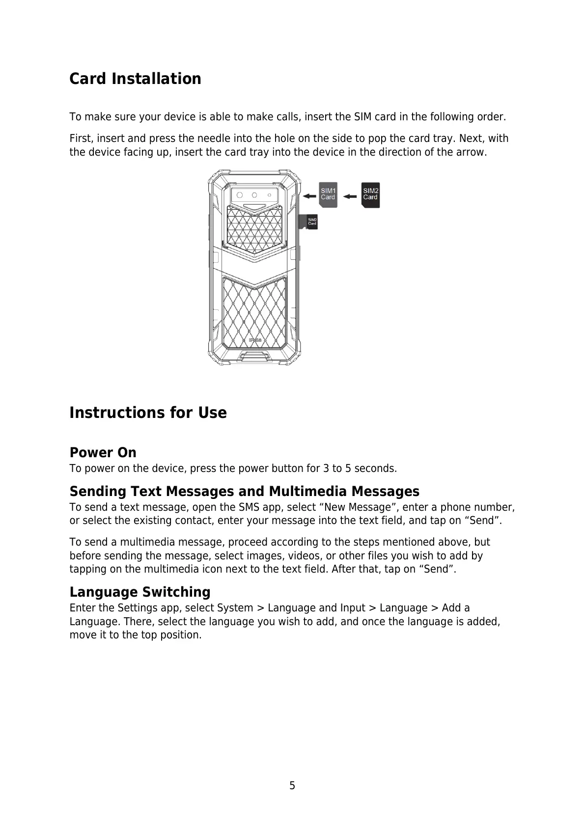 Page #5 background image