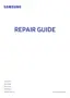 Preview: Repair Guide