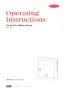 Preview: Operating Instructions