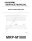 Preview: Service Manual