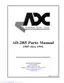Preview: Parts Manual