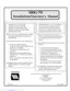 Preview: Installation & Operator's Manual
