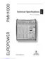 Preview: Technical Specifications