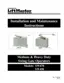 Preview: Installation And Maintenance Instructions