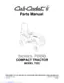 Preview: Parts Manual