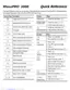 Preview: Quick Reference