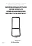 Preview: Instruction Booklet