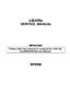 Preview: Service Manual