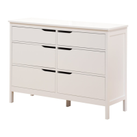 Preview: Madison 6 Drawer Double Dresser