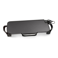 Preview: 22-inch Electric Griddle with removable handles