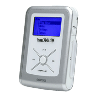 Preview: E130 - Sansa 512 MB Digital Player